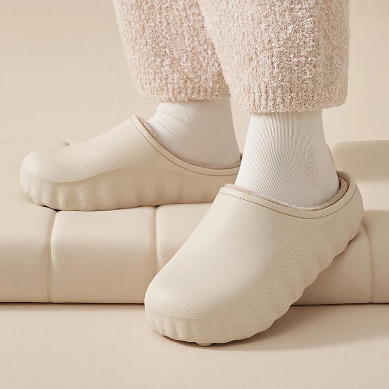 Women'S Shoes Cloud - รองเท้าแตะกันลื่นพื้นหนานุ่มสำหรับผู้ชาย ฤดูหนาว รุ่น 2026 แฟชั่นอินเทรนด์ รองเท้าแตะในบ้านบุขนอบอุ่น