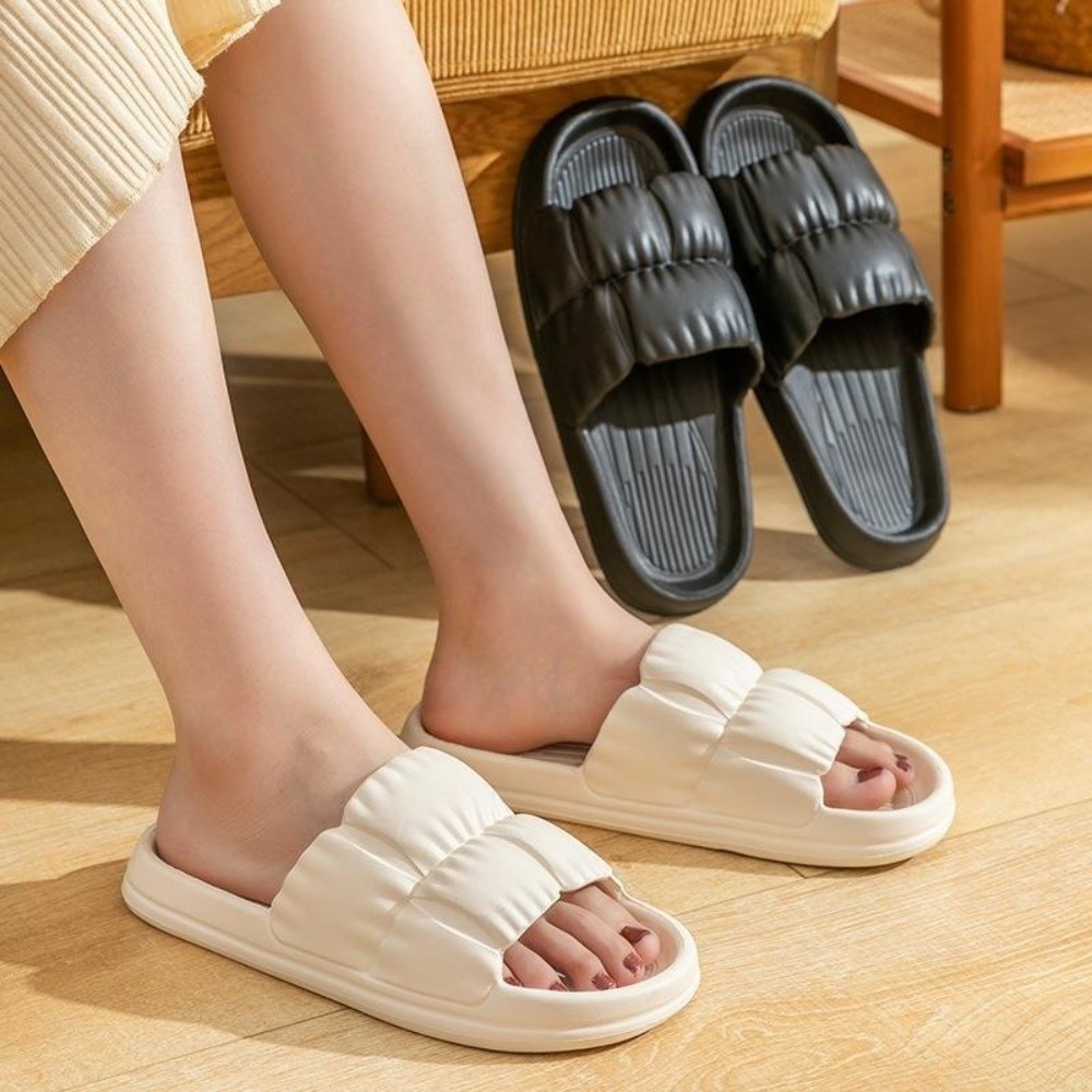 Women'S Shoes Cloud - รองเท้าแตะแฟชั่น EVA พื้นนุ่มกันลื่น พื้นหนา ระบายอากาศดี เหมาะสำหรับใส่ในบ้าน