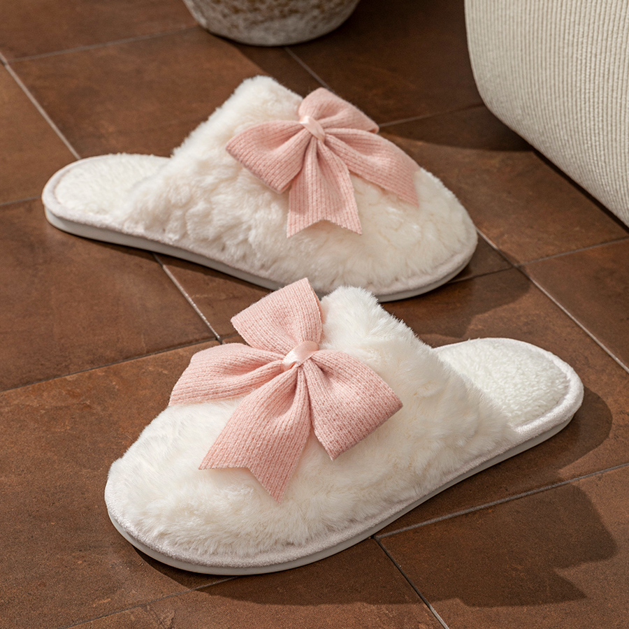 Women Shoes On Sale - รองเท้าแตะผู้หญิง YNPO 2026 ลายผีเสื้อแฟชั่นน่ารัก สำหรับฤดูหนาว ใส่ในบ้าน