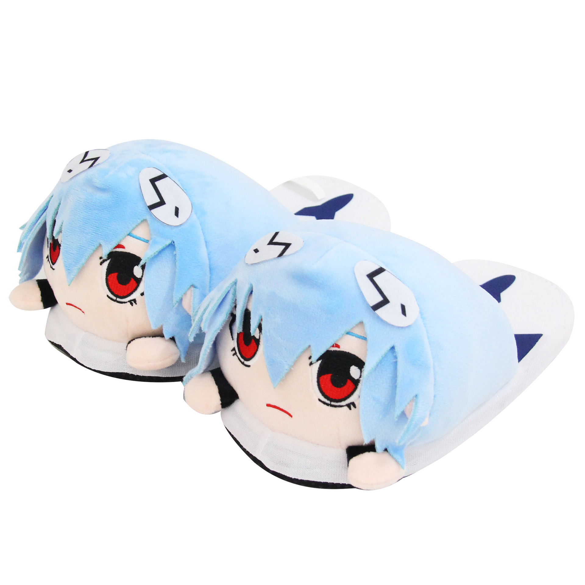 Women'S Shoes Rei - การ์ตูนคู่รองเท้าแตะ New Century Evangelical ทหารรองเท้าแตะ Plush