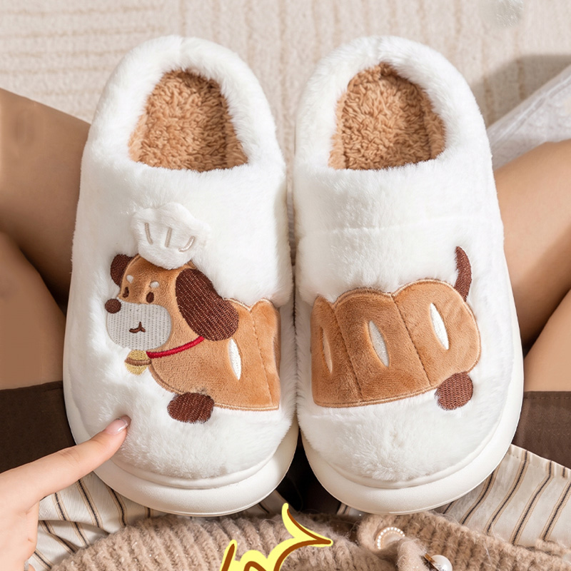 Women'S Shoes Cloud - รองเท้าแตะในบ้านลายการ์ตูนดัชชุนด์น่ารักสำหรับผู้หญิง ฤดูหนาว 2026 พื้นรองเท้านุ่มสบายเหมือนเมฆ รองเท้าแตะบุขนสำหรับคู่รัก รองเท้าใส่ในบ้านผ้าฝ้าย