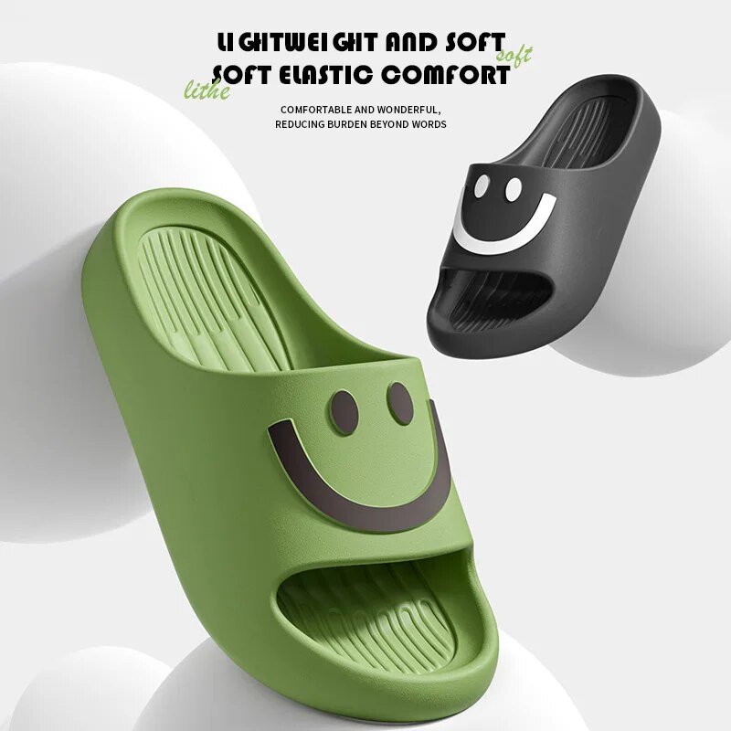 รองเท้าแตะลายหน้ายิ้มสำหรับผู้ - Women'S Shoes Non Slip บทวิจารณ์และราคา