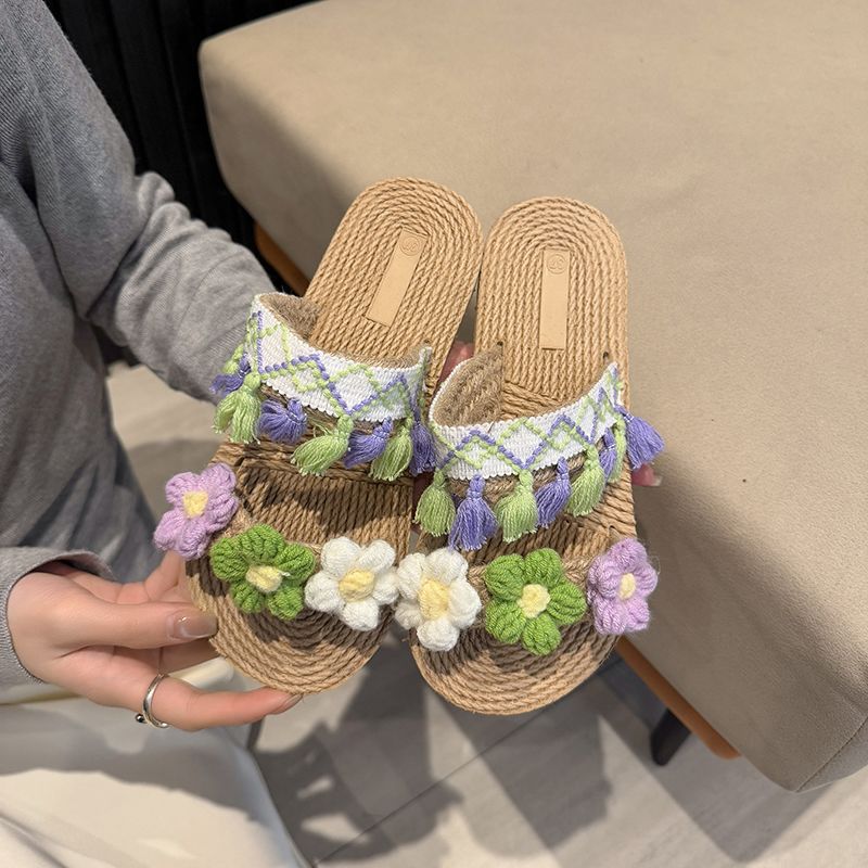 รองเท้าสานแฟชั่นจากเส้นใยปอกระ - Women Shoes Must Have บทวิจารณ์และราคา