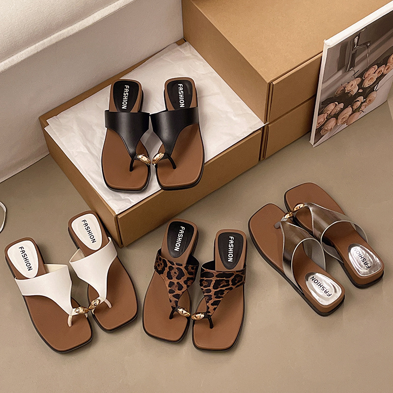 รองเท้าแตะผู้หญิงลายเสือดาวแบบ - Women'S Shoes Cloud บทวิจารณ์และราคา