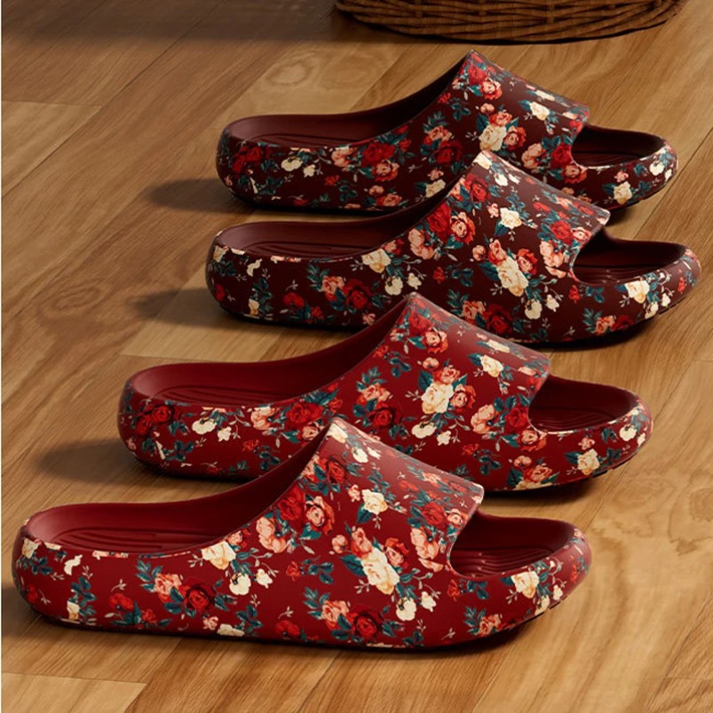 รองเท้าแตะลายดอกไม้สำหรับผู้ชา - Women'S Shoes Cloud บทวิจารณ์และราคา