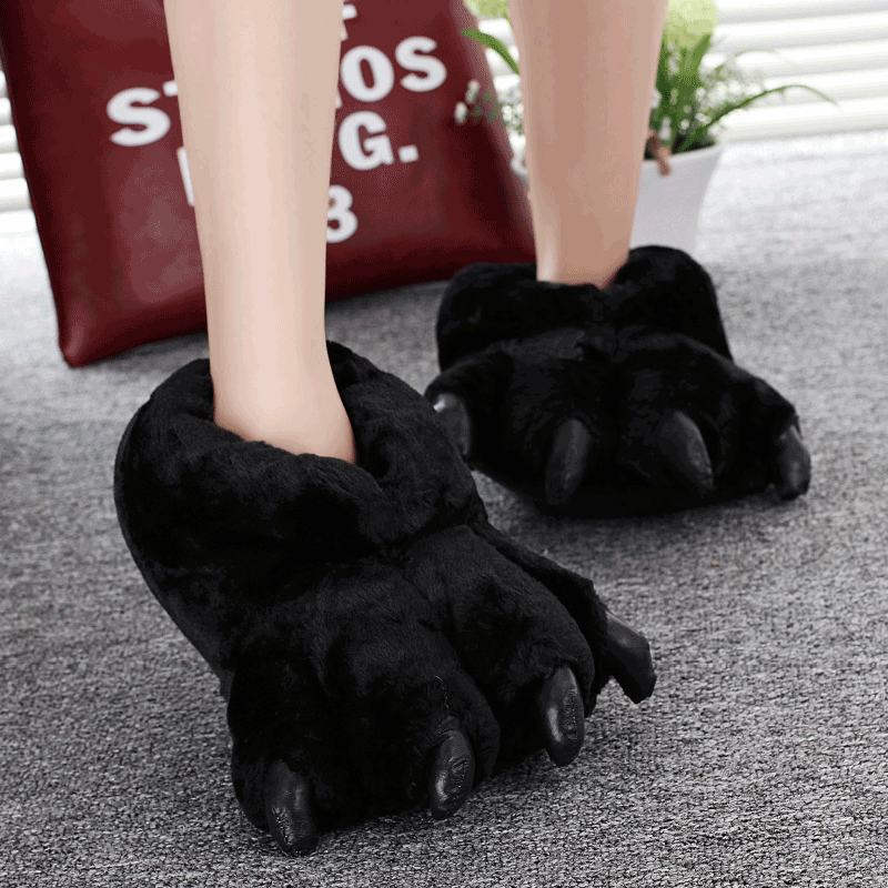 ขนาด 35-43 สีดําสัตว์ PAW รองเ - Women Shoes Black บทวิจารณ์และราคา