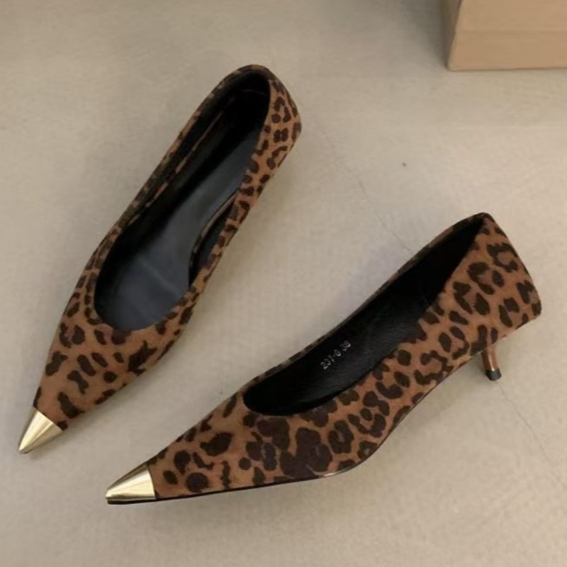 Stiletto รองเท้าเดี่ยวฤดูใบไม้ - Women'S Shoes Non Slip บทวิจารณ์และราคา