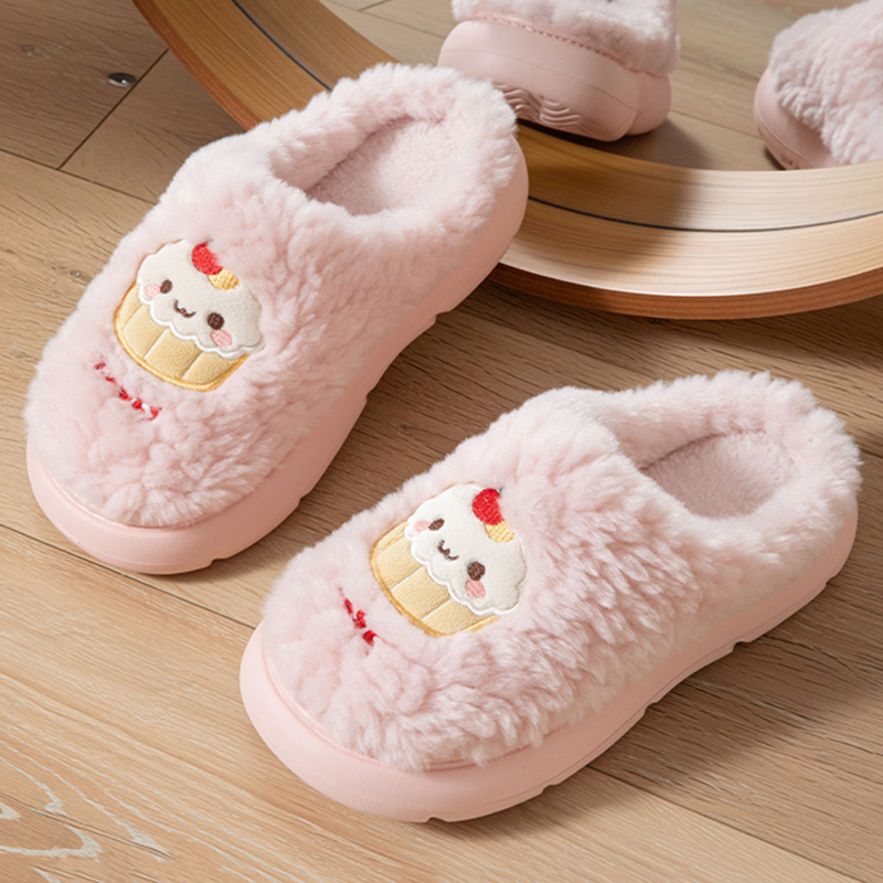 รองเท้าแตะในบ้านขนนุ่มน่ารักลา - Women'S Shoes Cloud บทวิจารณ์และราคา