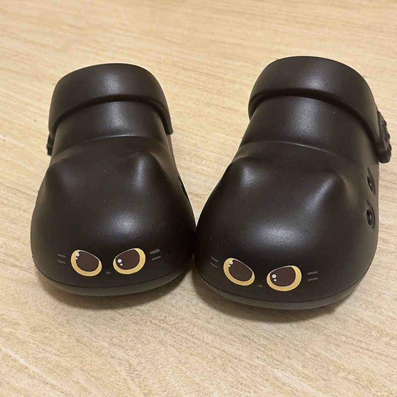 รองเท้าแตะแมวดำดีไซน์ใหม่สำหรั - Women Shoes Black บทวิจารณ์และราคา